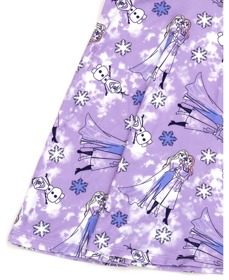 Frozen Toddler Girls 2 Pack Skater Dresses