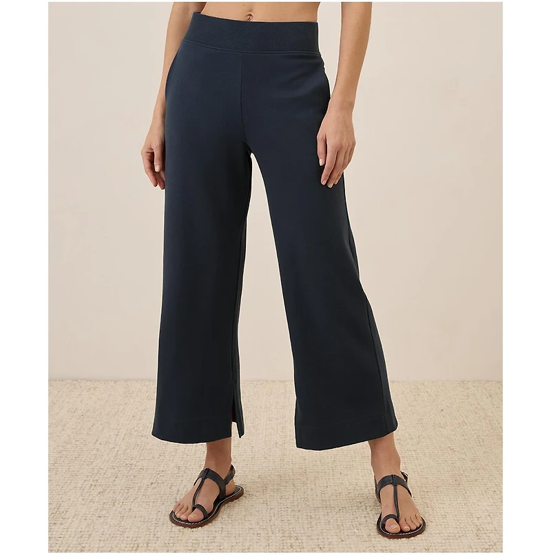 Pact Women's Organic Cotton Airplane Wide Leg Pant - 26" Inseam