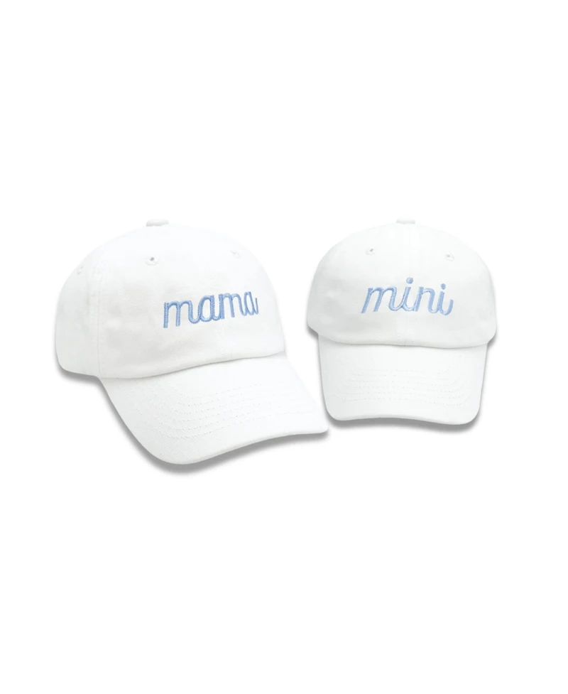 Bits & Bows Toddler Mama Mini Baseball Hat Set