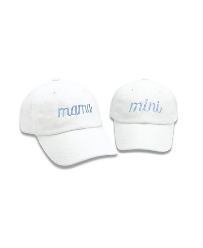 Bits & Bows Toddler Mama Mini Baseball Hat Set