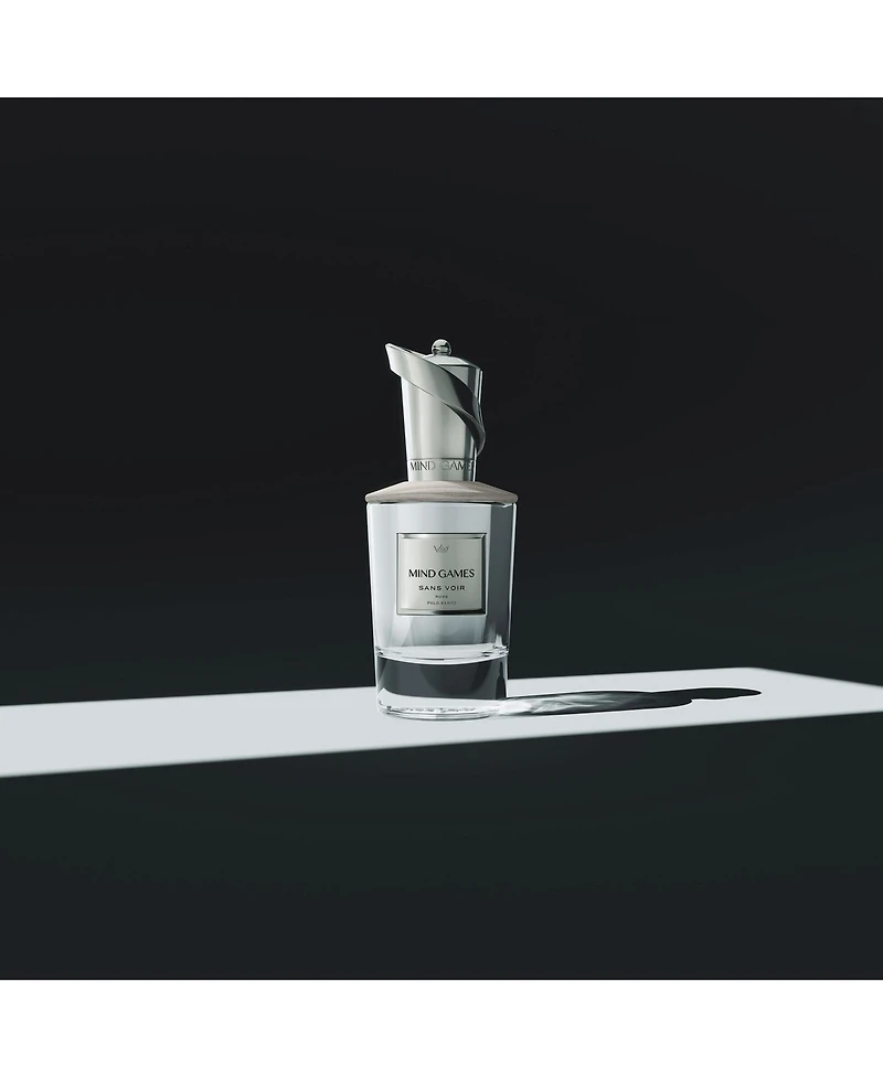 Mind Games Sans Voir - Luxury Perfume with Notes of Grapefruit, Incense & Palo Santo - Elegant Extrait de Parfum for Women & Men