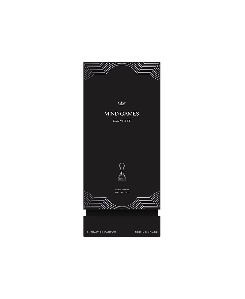 Mind Games Gambit - Luxury Perfume with Notes of Lavender, Cardamon & Patchouli - Elegant Extrait de Parfum for Women & Men