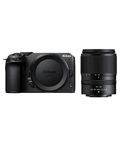 Nikon Z 30 Dx-Format Mirrorless Camera With Nikkor Z Dx 18-140mm f/3.5-6.3 Vr Lens