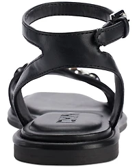 Dkny Women's Bacliff Ankle Strap Flats