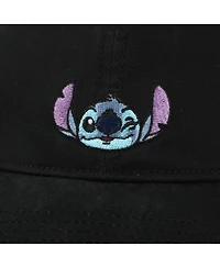 Disney Men's Embroidered Stitch Adult Unisex Navy Unstructured Baseball Hat