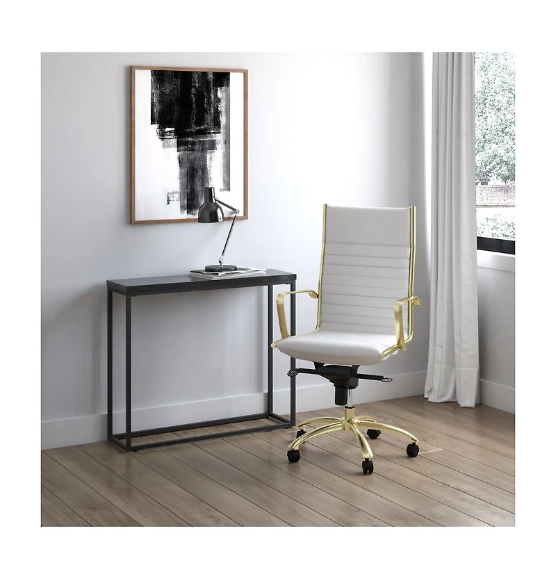 Sturdy Console Table for Home Office or Bedroom Organization