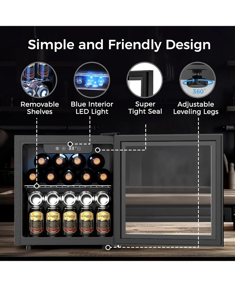 Antarctic Star Compact Beverage Fridge