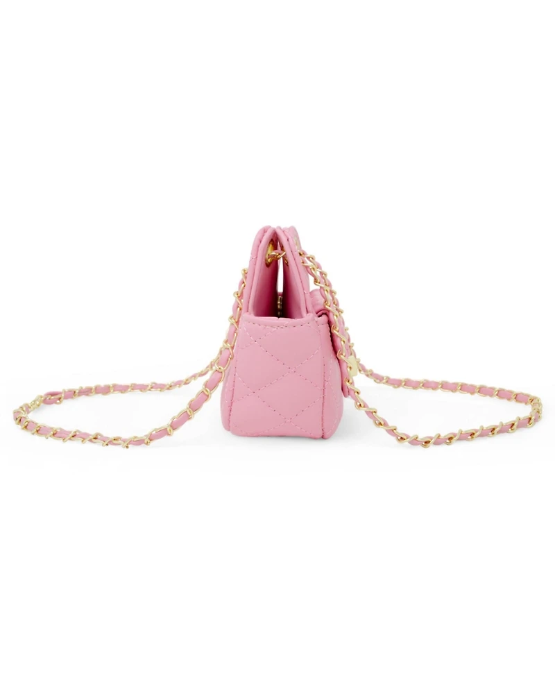 Tiny Treats + Zomi Gems Girls Quilted Treasure Purse, Pink