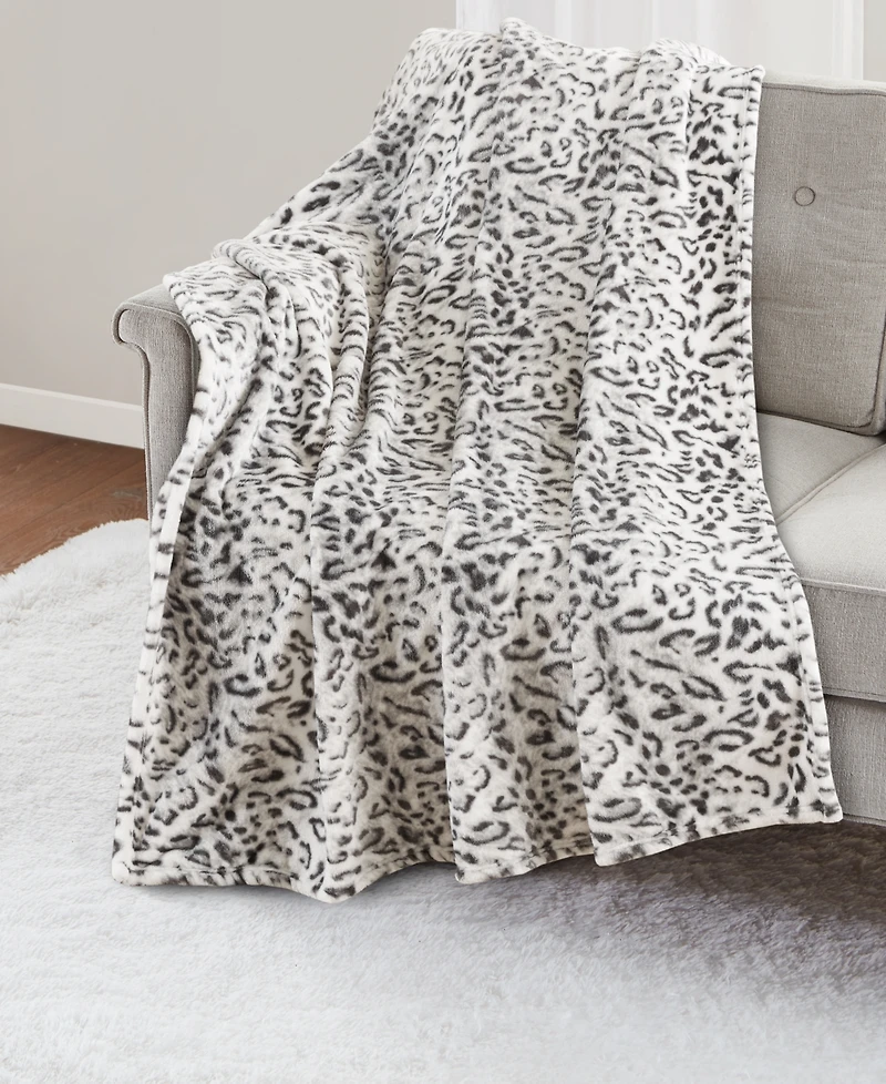 Premier Comfort Cozy Plush Printed Throw Blanket, 50" x 70", Exclusively at Macy's