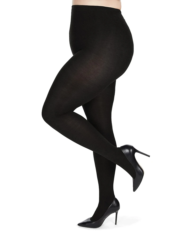 MeMoi Women's Cozy Brooklyn Flat Knit Sweater Tights