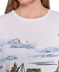 Karl Lagerfeld Paris Plus Painting Tee