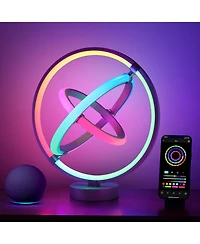 Lepro TB1 Ai Smart Table Lamp, Rgb+Ic Addressable Led Lamp Alexa Google Enabled