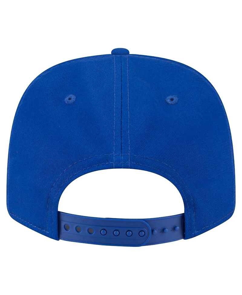 New Era Men's Royal New York Mets Circle Patch 9SEVENTY Stretch-Snap Hat