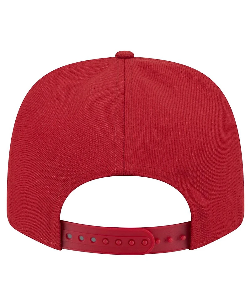 New Era Men's Crimson Indiana Hoosiers Game Day Multi-Rope 9SEVENTY Stretch-Snap Hat