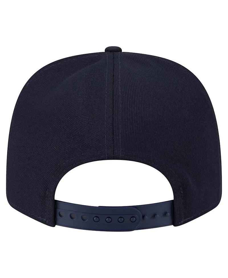 New Era Men's Navy Michigan Wolverines Game Day Multi-Rope 9SEVENTY Stretch-Snap Hat