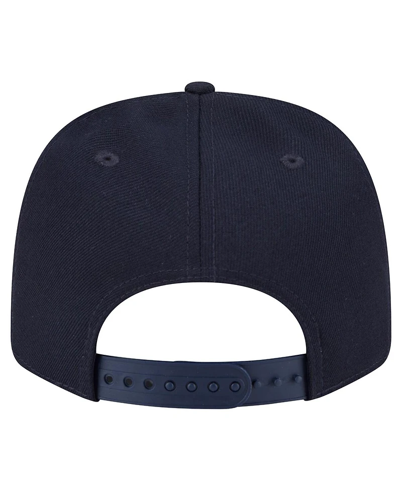 New Era Men's Navy Notre Dame Fighting Irish Game Day Multi-Rope 9SEVENTY Stretch-Snap Hat