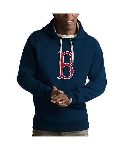 Antigua Men's Navy Boston Red Sox Victory Pullover Hoodie