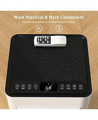 Cowsar 8,000 Btu Portable Air Conditioners Cool Up to 350 Sq.Ft, 4 Modes Portable Ac with Remote Control/Large Led Display/24Hrs Timer/Installation Ki
