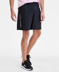 Under Armour Men's Moisture-Wicking Logo-Print 8-1/4" Tech Shorts