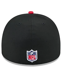 New Era Men's Black/Scarlet San Francisco 49ers 2025 Nfl Draft On Stage A-Frame 59FIFTY Fitted Hat