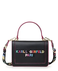 Karl Lagerfeld Paris Simone Front Flap Crossbody Bag