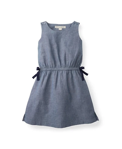 Hope & Henry Baby Girls Tie-Waist Sleeveless Dress