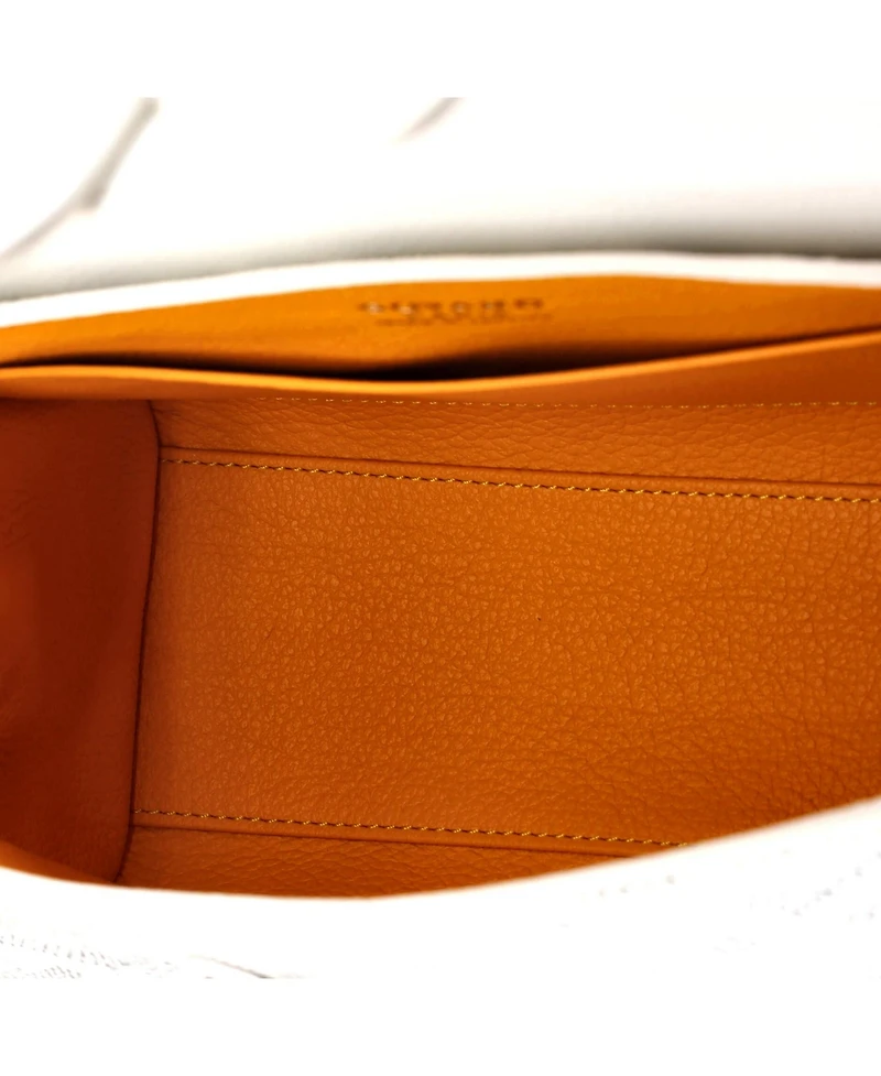 Pre-Owned Goyard Mini Saigon Top Handle Bag Coated Canvas with Leather