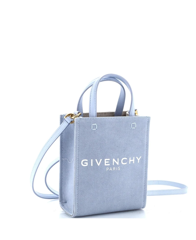 Pre-Owned Givenchy Mini Vertical G-Tote Canvas