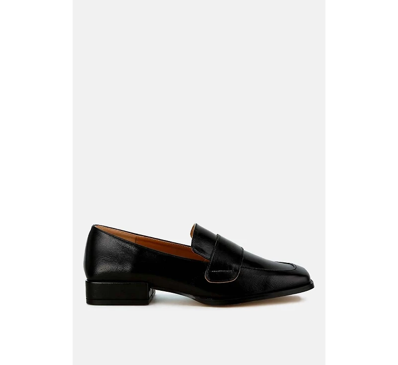 Jongs Metallic Penny Loafers