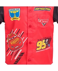 Cars Baby Boys Disney Toy Story Mickey Mouse Nightmare Before Christmas Button Down Shirt