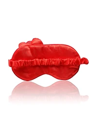 Hello Kitty Sleep Mask Official License, Satin Eye Mask for Sleeping with 3D Bow, Sanrio Gifts