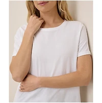Pact Women's Organic Cotton Luxe Stretch Jersey Tee