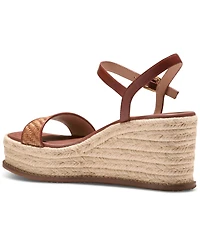 Cole Haan Women's Cloudfeel Keeton Espadrille Flatform Wedge Sandals