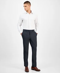 Alfani Men's Slim-Fit Herringbone Dress Shirt, Exclusively at Macy's