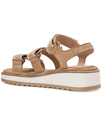 Cole Haan Women's Grandpro Daylin Triple Strap Wedge Sandals