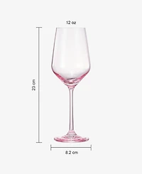 The Wine Savant Contemporary Wine Glasses, Set of 2
