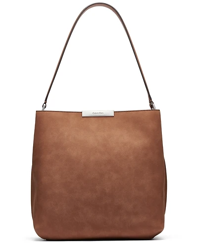 Calvin Klein Jodi Faux Suede Bucket Bag