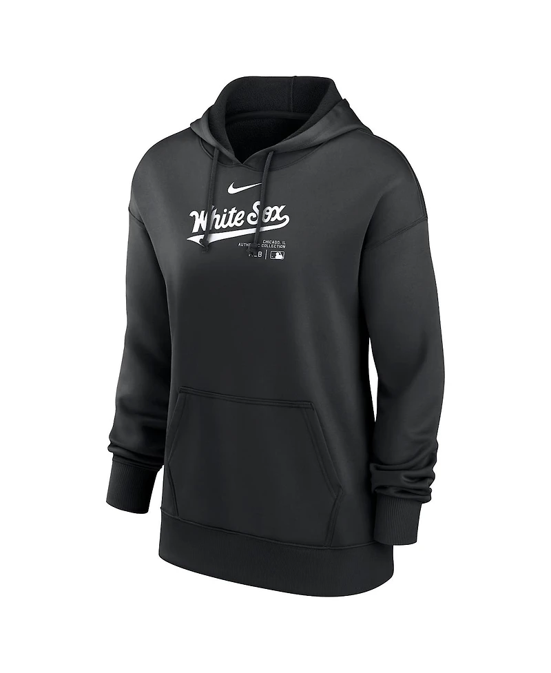 Nike Women's Black Chicago White Sox Authentic Collection Performance Pullover Hoodie