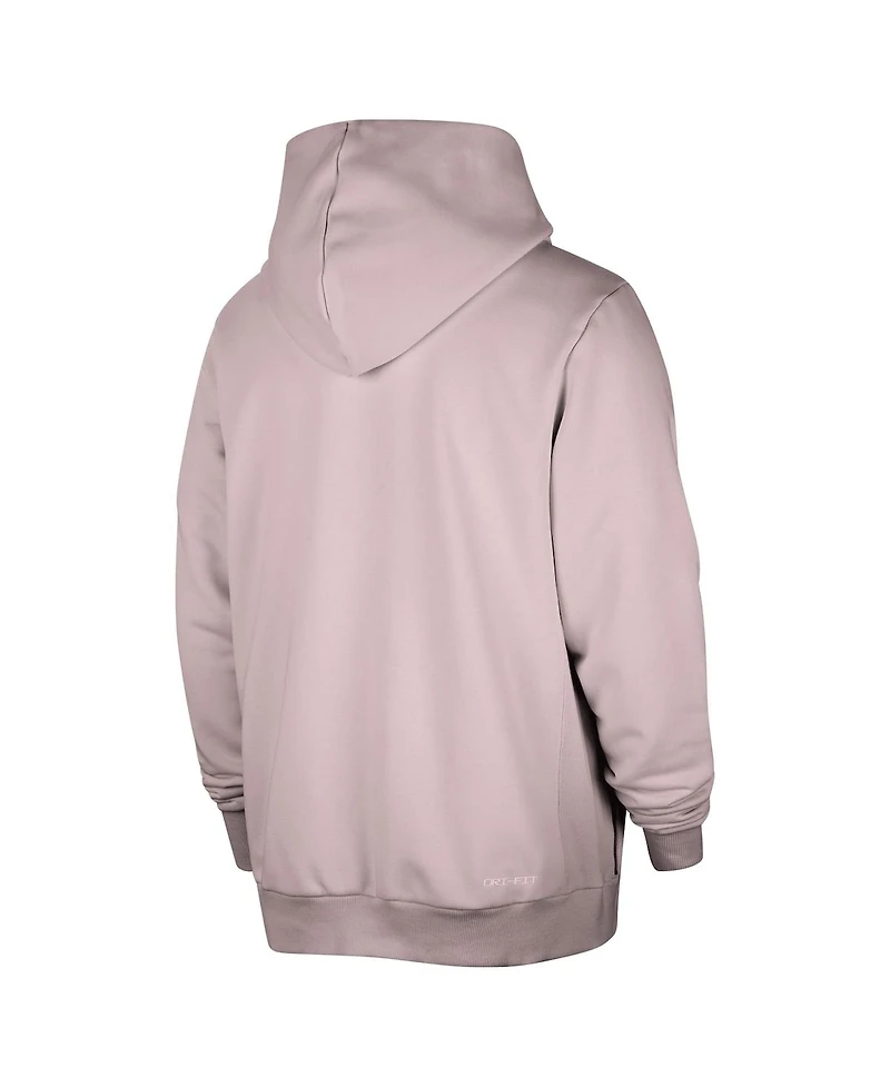 Nike Men's Purple Sacramento Kings Authentic Standard Issue Full Zip Hoodie Jacket