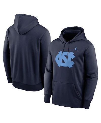 Jordan Men's Navy North Carolina Tar Heels Primetime Endzone Performance Pullover Hoodie