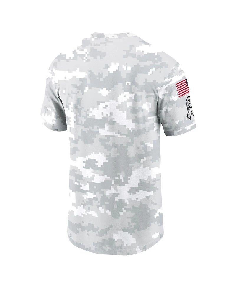 Nike Men's Arctic Camo Tennessee Titans 2024 Salute To Service Performance T-Shirt
