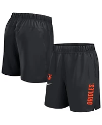 Nike Men's Black Baltimore Orioles Woven Victory Performance Shorts
