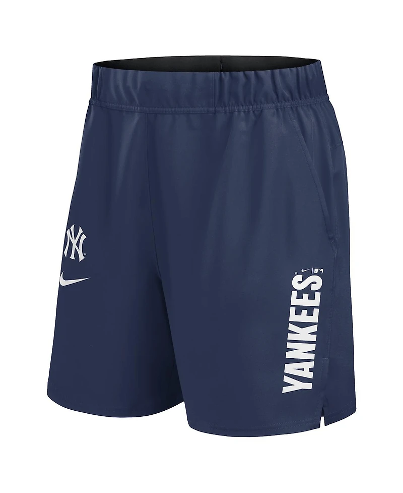 Nike Men's Navy New York Yankees Woven Victory Performance Shorts