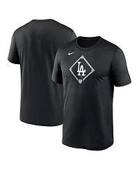 Nike Men's Black Los Angeles Dodgers Icon Legend Performance T-Shirt