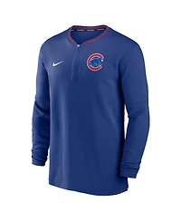 Nike Men's Royal Chicago Cubs Authentic Collection Performance Half-Zip Top