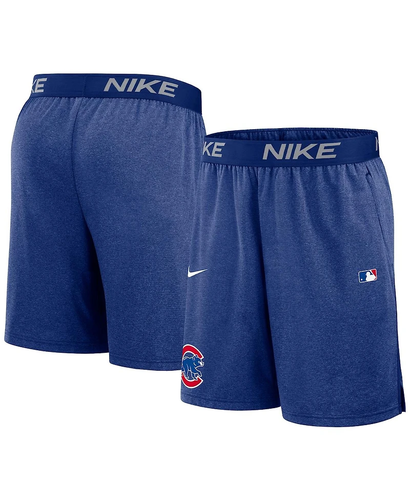 Nike Men's Royal Chicago Cubs Authentic Collection Performance Knit Shorts