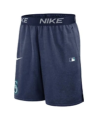 Nike Men's Navy Seattle Mariners Authentic Collection Performance Knit Shorts