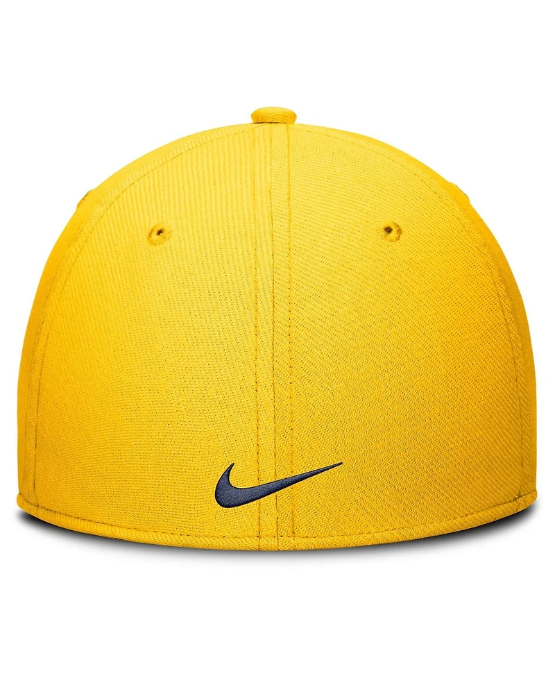 Nike Men's Gold Milwaukee Brewers Rise Performance Flex Hat
