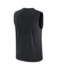 Nike Men's Black Pittsburgh Pirates Knockout Performance Muscle Tank Top