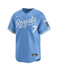 Nike Men's Bobby Witt Jr. Light Blue Kansas City Royals Alternate Limited Player Jersey
